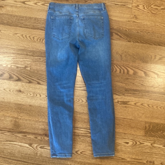 Womens We the Free Free People jeans distressed beat to hell ripped jeans - Picture 5 of 10